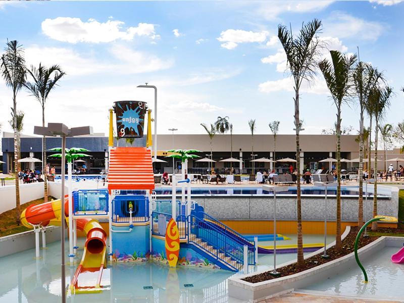 Solar Das Aguas Park Resort - Proximo Ao Thermas Dos Laranjais Olímpia Eksteriør bilde
