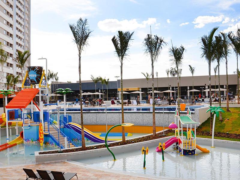 Solar Das Aguas Park Resort - Proximo Ao Thermas Dos Laranjais Olímpia Eksteriør bilde