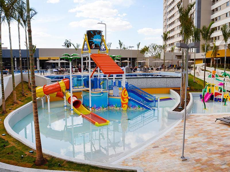 Solar Das Aguas Park Resort - Proximo Ao Thermas Dos Laranjais Olímpia Eksteriør bilde